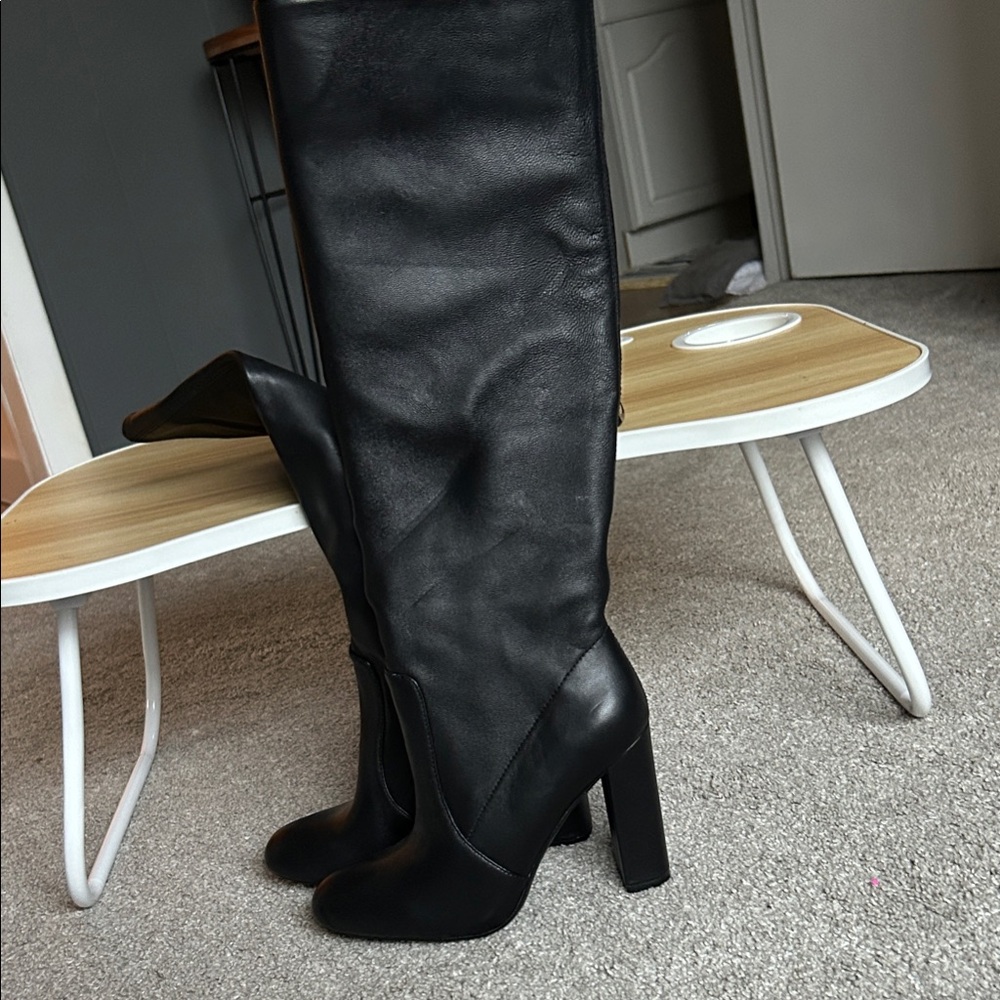NEW Steve Madden Black Over the Knee Boots
